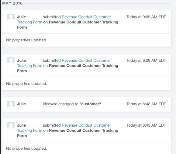 Revenue Conduit Setting HubSpot UTK site Tracking with Revenue Conduit